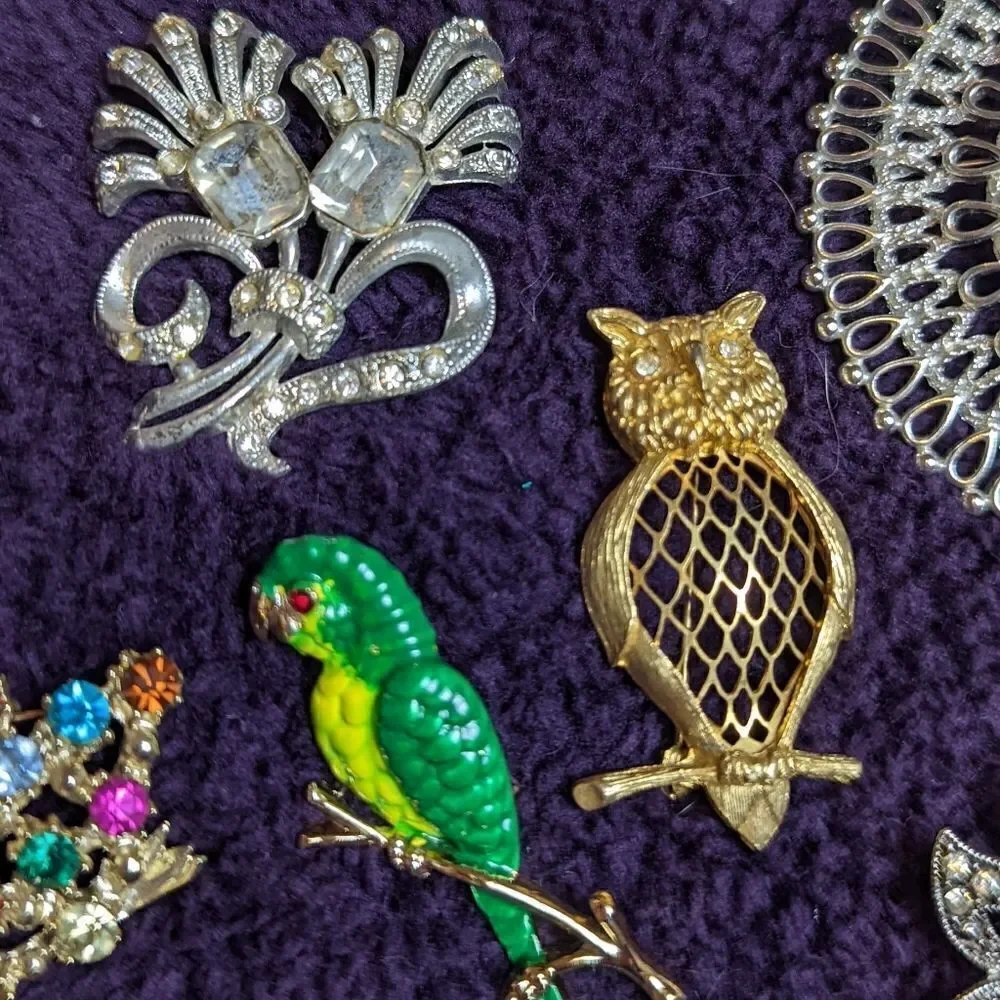 Lot of vintage brooches  - Picture 3 of 4